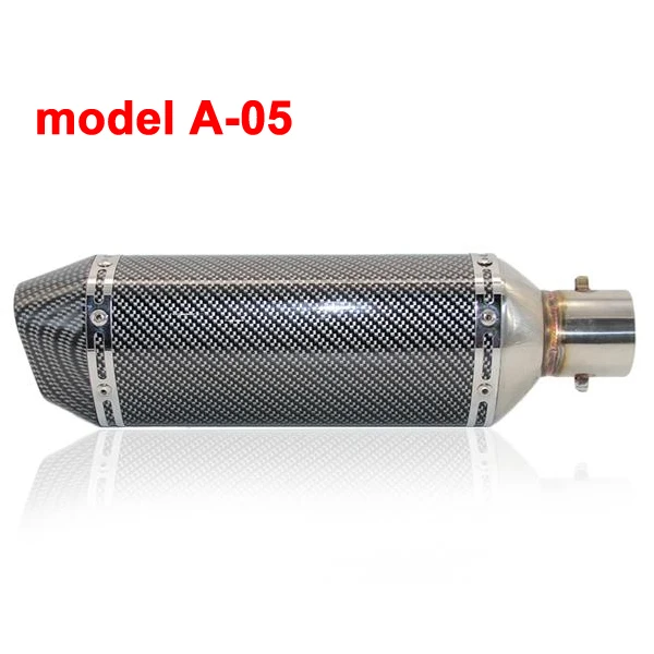 Alconstar-51 мм Впускной мотоцикл Escape Moto Akrapovic Yoshimura глушитель NMAX EXC ER6N R6 R15 TMAX500 Racing - Цвет: A-05