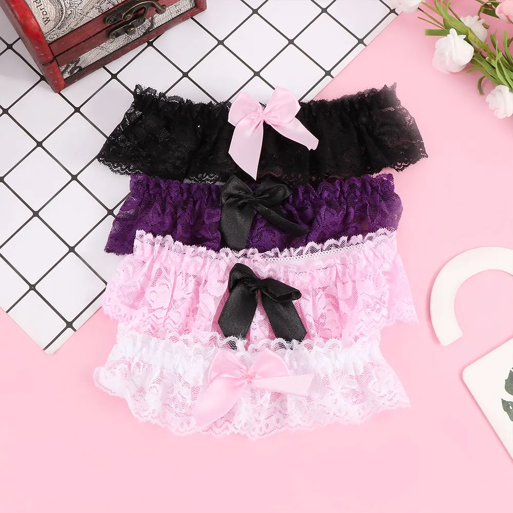 

Women Lace Bow Garter Sexy Lingerie Lace Floral Leg Ring Belt Bowknot Leg Loop Wedding Bridal Garters Fashion Harness Ring