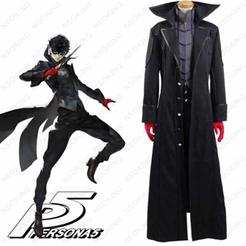 

New Anime Persona 5 Hero Cosplay costume Custom Made