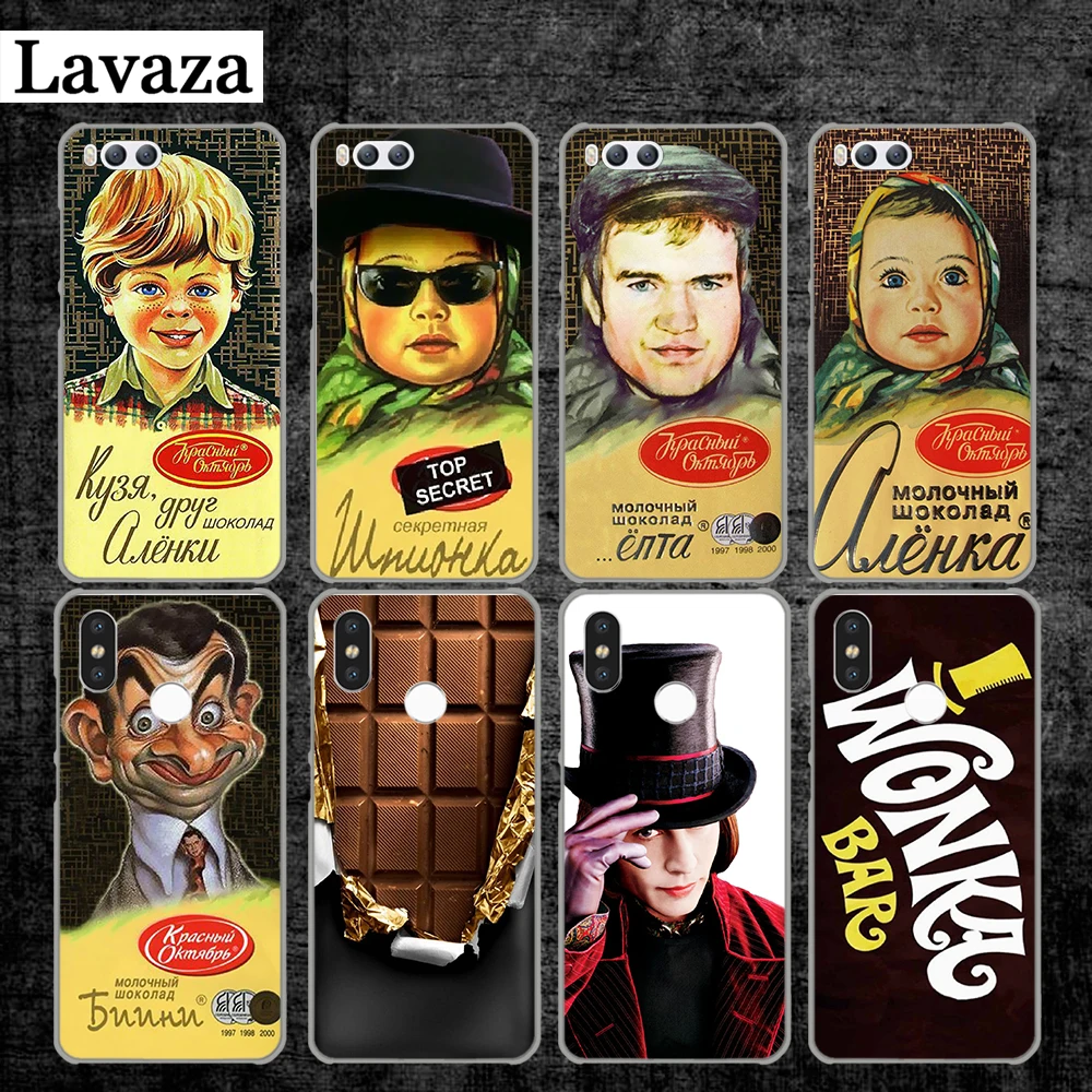 

Lavaza alenka bar wonka chocolate Hot Hard Case for Xiaomi MI 5 5S 6 8 9 SE Lite F1 A1 A2 5X 6X Mix 2S MAX 3