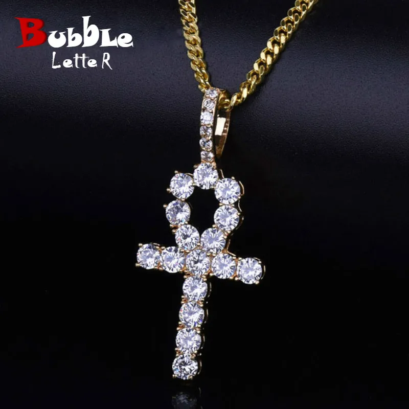 Подвеска крест на ногу золотого цвета в стиле хип хоп|hip hop jewelry|cross pendantpendant gold |