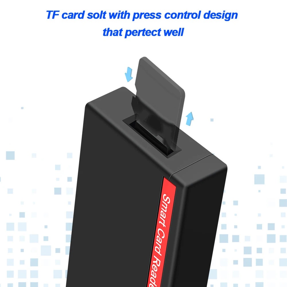 USB 3,0 мульти смарт-кардридер SD/TF Micro SD карта памяти ID банк карта sim-карта разъем адаптер компьютер ПК