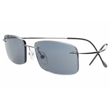 R1508 серые линзы титановая оправа Очки для чтения солнцезащитные очки для женщин и мужчин+ 0,50-+ 3,00