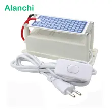 Alanchi портативный очиститель воздуха Керамический генератор озона 220 В/5 г керамическая пластина озонатор очиститель воздуха с вилкой ЕС