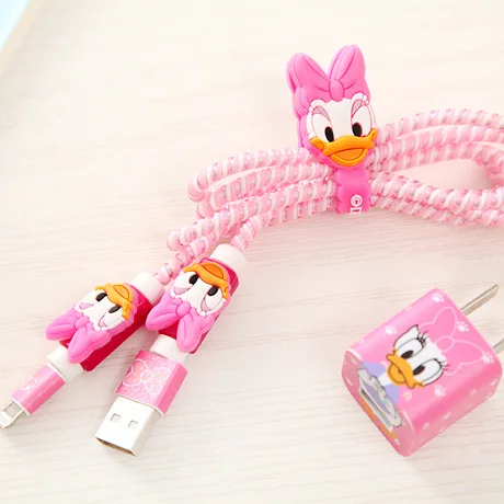 

Only Protector! for iPhone 5 6 6S 7 8 Plus X XR XS Max USB Data Cable Charger Protective Sleeve Rope Winder Cover