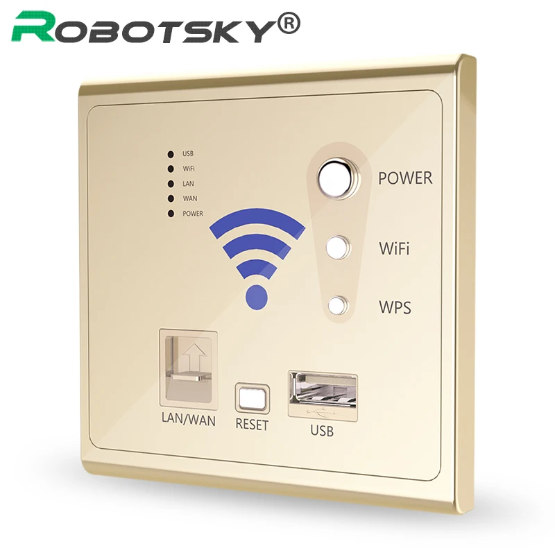 

USB wall socket built-AP Wireless Router USB wifi phone wall charger charging socket panel 3G outlet wifi wall switches