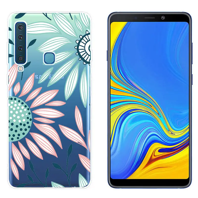 Arvin Silicone Cover for Samsung Galaxy A9 2018 Smart Back Phone Cover for A5 A7 A6 A8 Plus Soft TPU A750 A6 A8 2018 A520 Fundas (20)