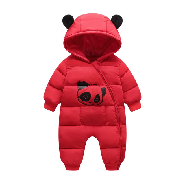 Baby boy girl Clothes 2019 New born Winter Hooded Rompers Thick Cotton Outfit Newborn Jumpsuit Children Baby boy girl Clothes 2019 New born Winter Hooded Rompers Thick Cotton Outfit Newborn Jumpsuit Children Costume toddler romper
