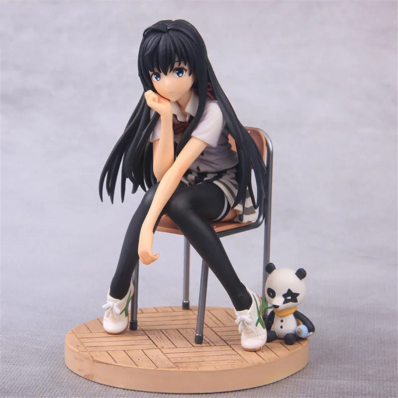 

Japanese Anime My Teen Romantic Comedy SNAFU 14 CM Lovely Yukinoshita Yukino Action Figure Girls Model Collection Decor Toys
