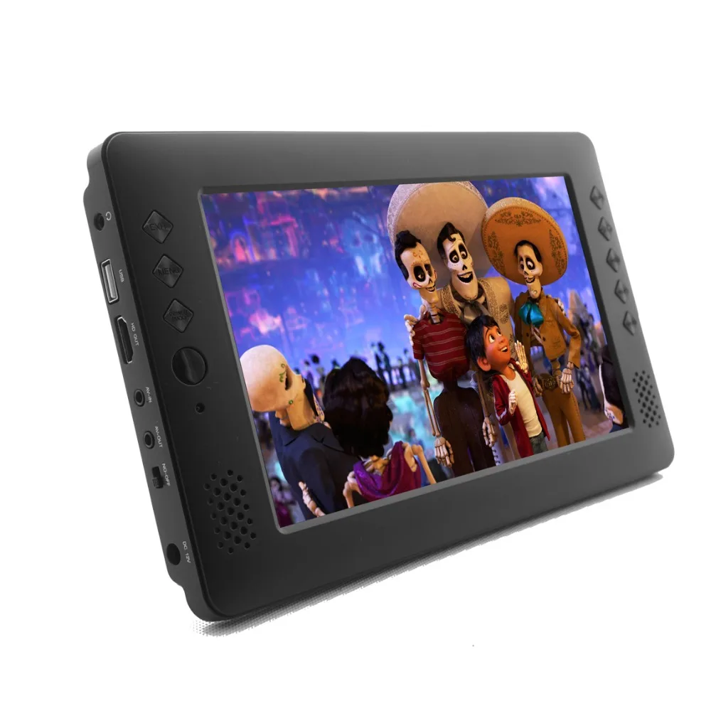 mini portable tv wifi support!Free watch tv!strong siginal 9 inch H.265