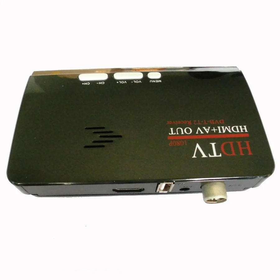 1080P Full HD DVB T2 T USB TV приемник Цифровой наземный HD/AV CVBS внешний ТВ тюнер конвертер для