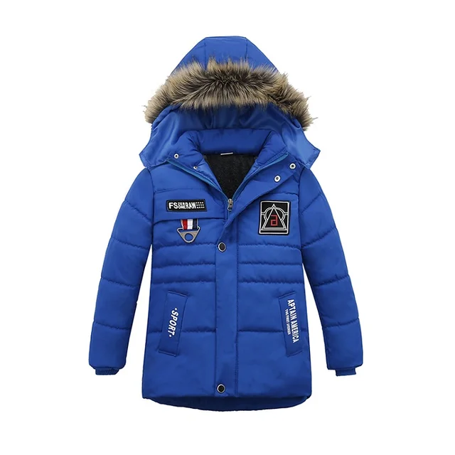 2 5 year child Winter Fashion Warm Newborn Baby Kids Boys Hooded Coat