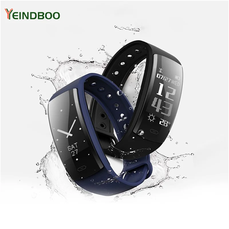 

Smart Watch With Heart Rate Monitor Pedometer Sleep Fitness Tracker Smartwatch Bracelet Watch Connect Android IOS