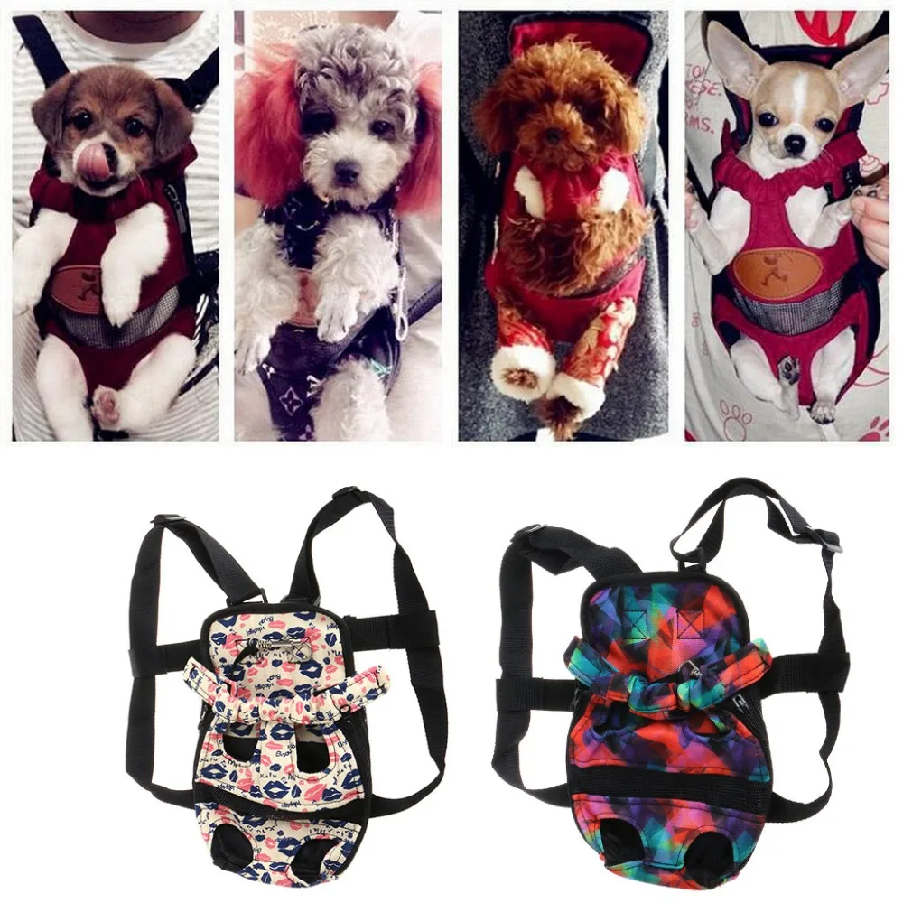 Pet Dog Backpack Carrier Puppy Pouch 