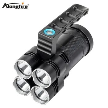 

AloneFire HT04 Super Bright 30W most Powerful LED Flashlight Outdoor Portable Handheld flash lights Searchlight Shots Lamp