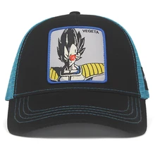 Новая брендовая бейсболка MAJIN VEGETA Dragon Ball Snapback, хлопковая бейсбольная кепка для мужчин и женщин, хип-хоп кепка для папы, сетчатая Кепка для грузовика, Прямая поставка