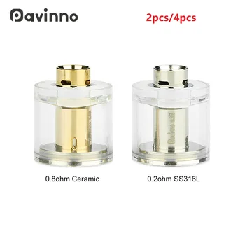 

Original 2pcs Pavinno Puro Pod 2ml Capacity for Pavinno Puro Pod Vape Kit E-cigarette Vape Accessory Pod System