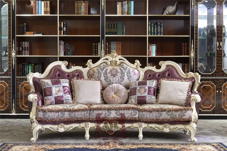 

Luxury classical living room sofa sets french furniture sofas