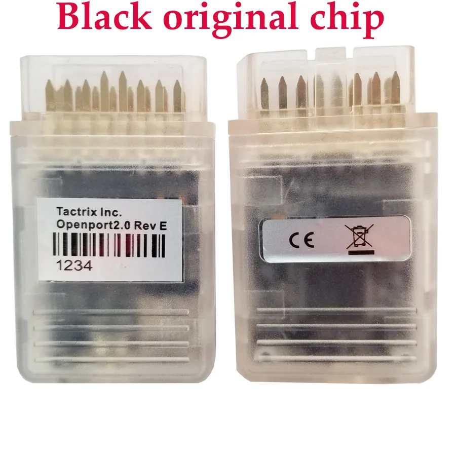 Высококачественный черный чип Tactrix Openport2.0 ECU FLASH OBD2 протоколы ForT oyota/JL R/Su Bar/M itsubishi ii