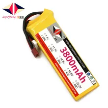 LYNYOUNG Rc lipo font b battery b font 3S 11 1V 30C 3800mAh for Bike Truck