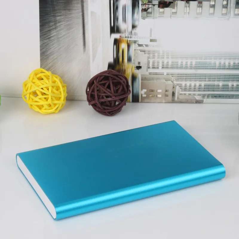 New arrival Ultrathin 12000 mAh Portable USB Battery Charger Power Bank For Iphone Smart Cell Phones Includes a charging cable