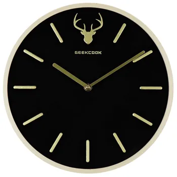 

New Wall Clock 3D Nordic Activated Carbon Wooden Wall Clock Modern Design For Home Decoration Quartz Needle Watch On The Wall