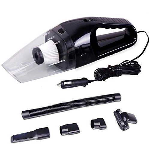 

Car Vacuum Cleaner High Power DC 12V 120W Portable Lightweight Handheld Wet & Dry Auto Dustbuster with 5M Power Cord
