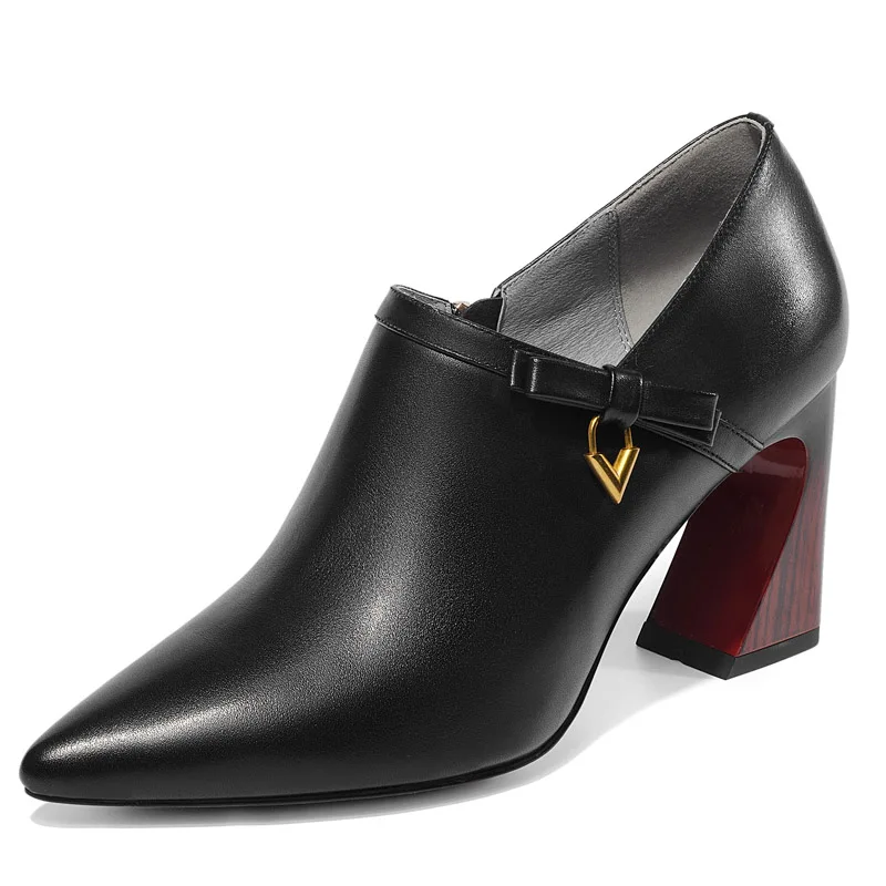 2019 High end brand name full leather women�s shoes