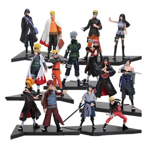 Новый 2 шт./компл. ПВХ японского аниме фигурки Наруто куклы Uchiha Sasuke + itachi игра shippuden