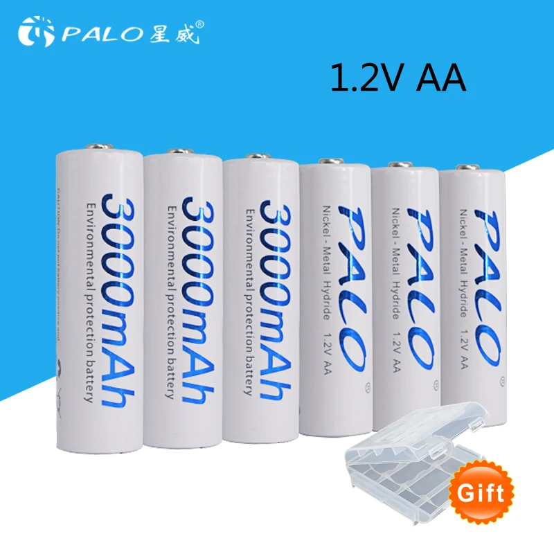 6pcs 2a AA Battery Batteries 1.2V AA 3000mAh Ni-MH Pre-charged Rechargeable Battery 2A Baterias for Camera,clock and Razor цена 6pcs 2a AA Battery Batteries 1.2V AA 3000mAh Ni-MH Pre-charged Rechargeable Battery 2A Baterias for Camera,clock and Razor цены онлайн