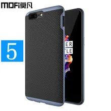 OnePlus 5 Чехол OnePlus 5 Задняя Крышка силиконовая + PC жесткий САППУ полное покрытие защита mofi 1 плюс 5 один плюс 5 Чехол 5.5