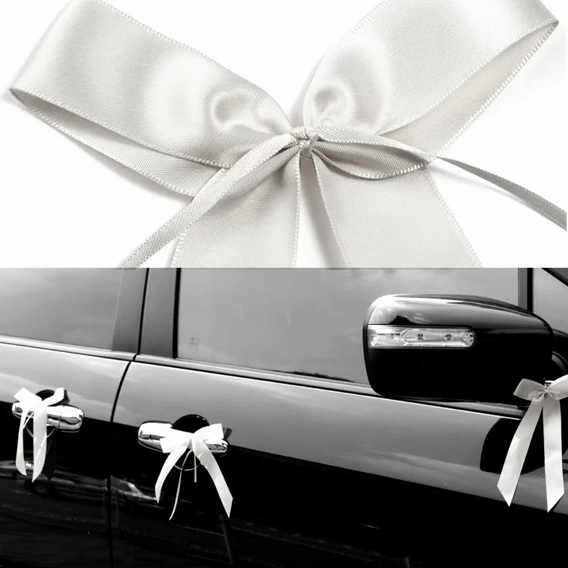 30 дневное изящное свадебное украшение с бантом лента для вечеринки автомобиля