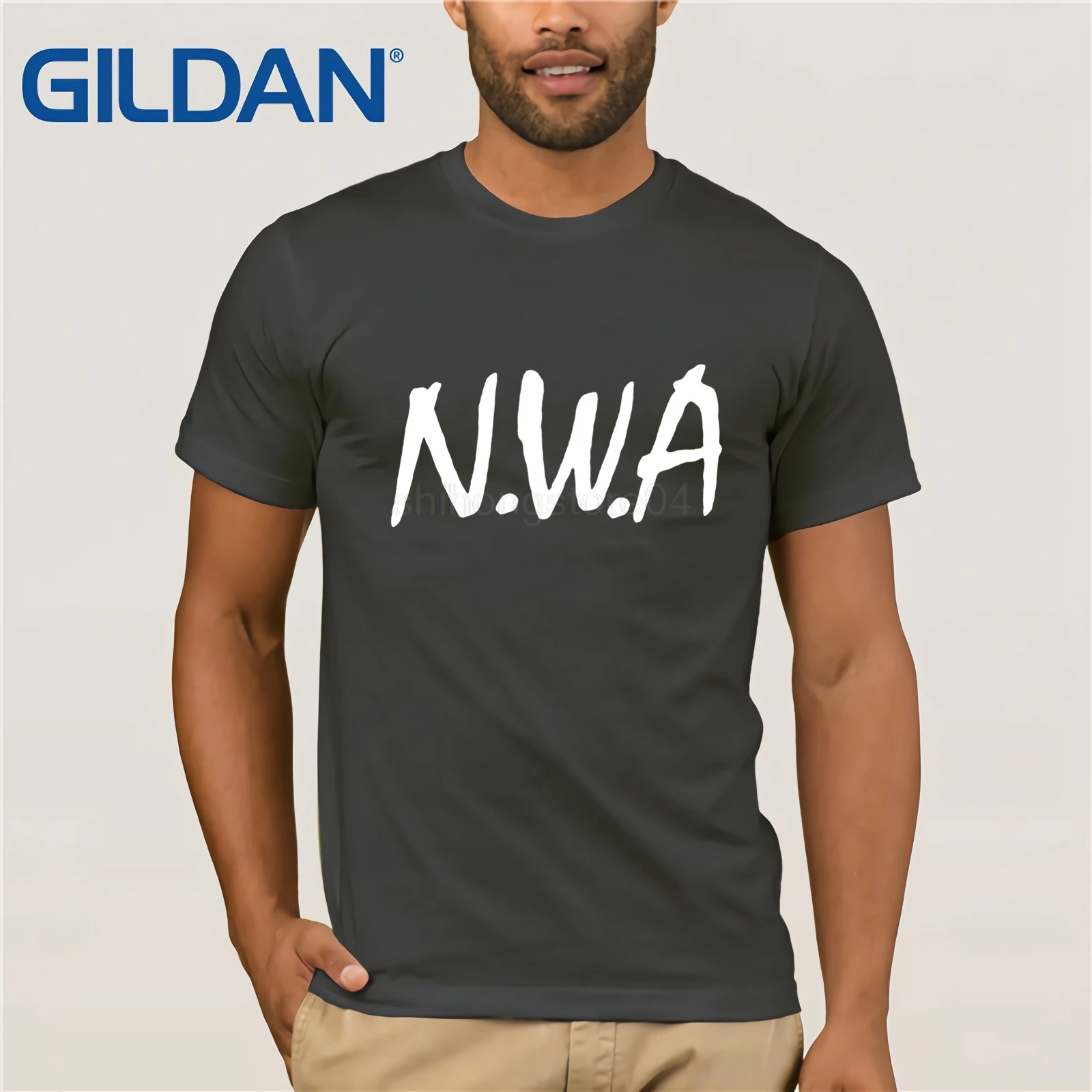 N.W.A - T-Shirt Straight Outta NWA Ice Cube Dr Dre Eazy DJ Yella Ren All S-3XL Short Sleeve Cotton T Shirts Man Clothing N.W.A - T-Shirt Straight Outta NWA Ice Cube Dr Dre Eazy DJ Yella Ren All S-3XL Short Sleeve Cotton T Shirts Man Clothing
