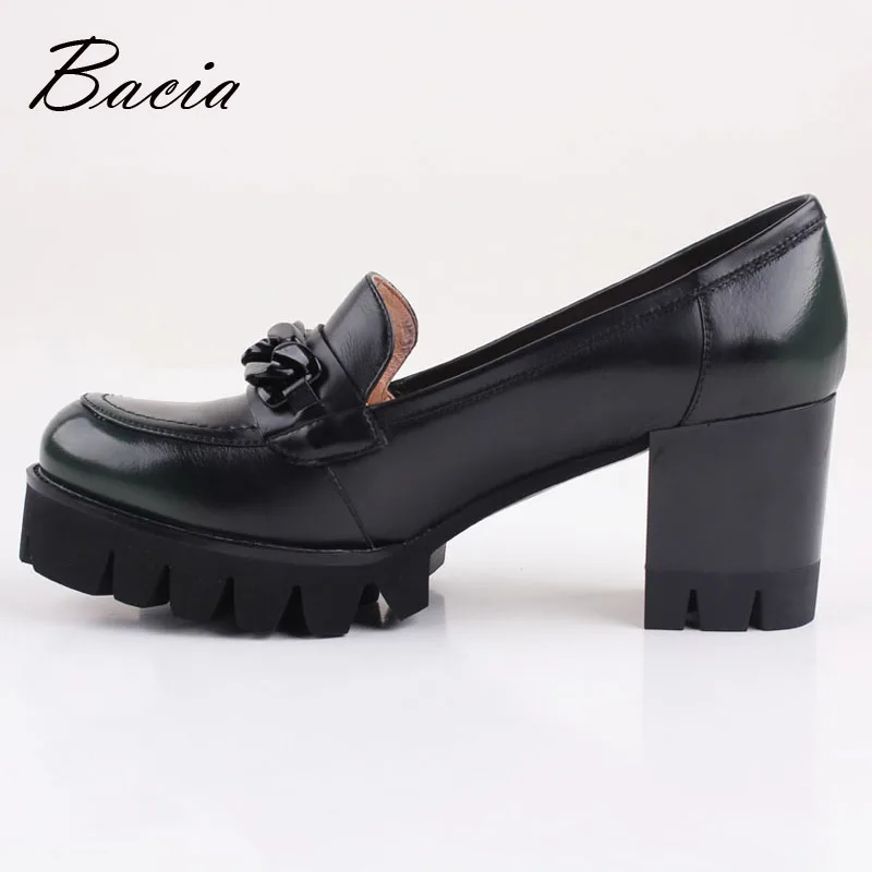 Rond Noir As Chaussures Vb051 De Carré Véritable Picture Talon Qualité Haute Bacia En Fleur Couleurs Showing Cuir Bout Pleine Gradient Brevet Vert wUYHqI7