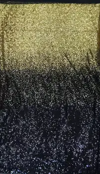 

Popular French Lace / Net Lace / Cord Embroidery Lace Fabric With Nice Sequins LJY-62907 For Wedding Dress