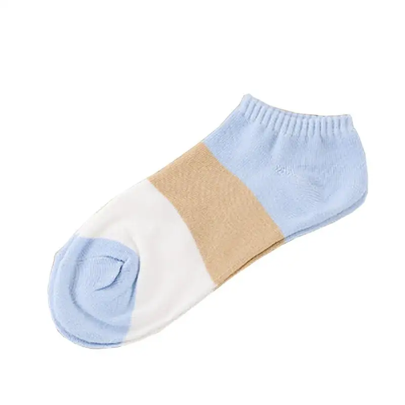 

1Pairs breath Socks Women Comfortable Stripe Cotton Sock Slippers Short Ankle Socks running sports fitness socks Dropshipping