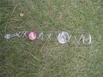 

The Spiral Twister of WIND SPINNER with 2pcs crystal ball