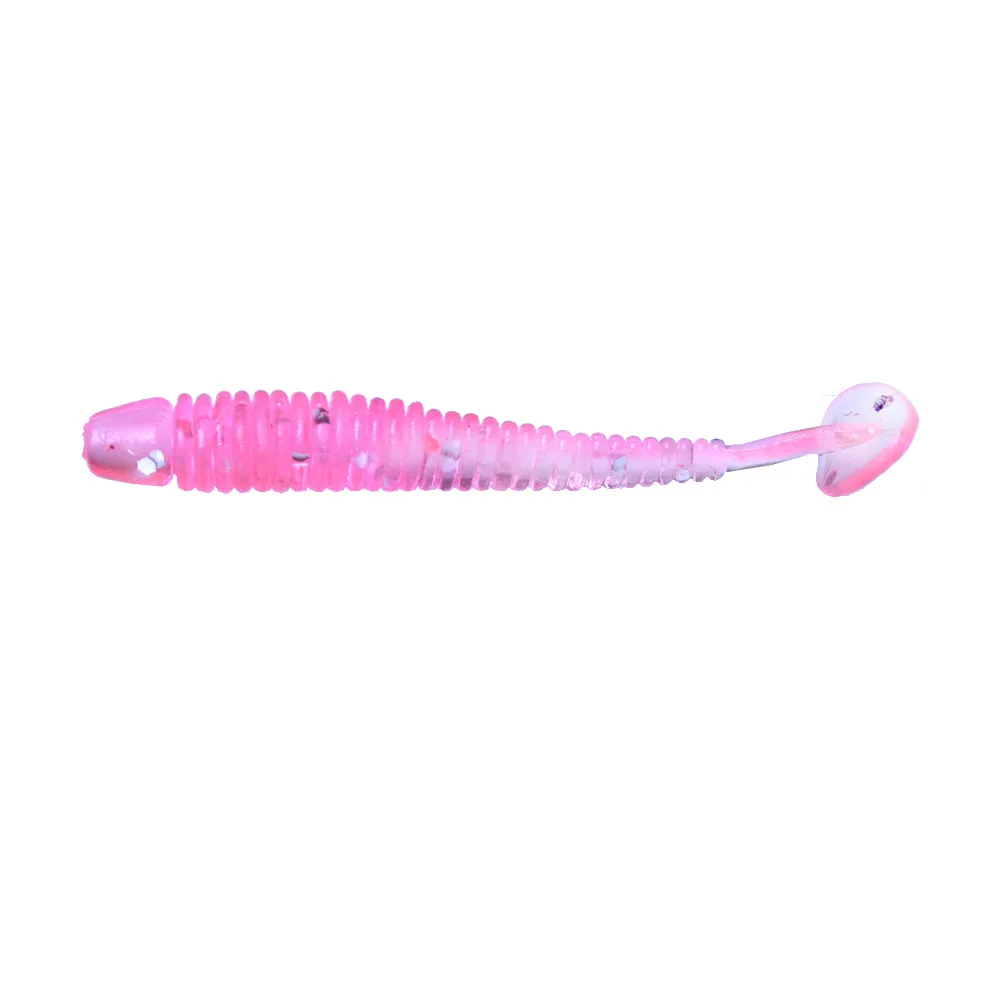 Drop ship Awaruna Fishing Lures 4.5cm 0.6g Artificial Baits Wobblers Soft Lures Shad Carp Silicone Fishing Soft Baits Tackle