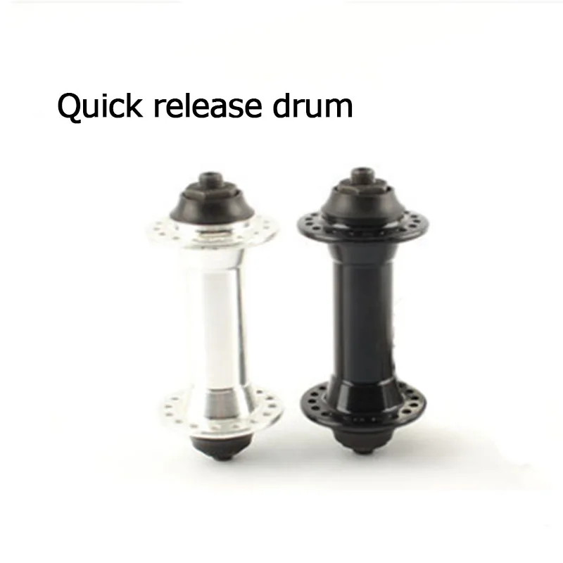 Bicycle front hub drum front road hub hub axle mountain bike V brake