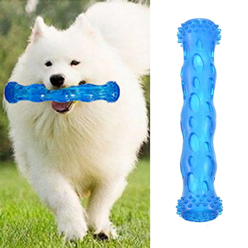 3 colors Safe TPR Dog Chew Toys Tooth Cleaning Products Dog toy