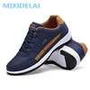 2022 New Fashion Men Sneakers for Men Casual Shoes Breathable Lace up Mens Casual Shoes Spring Leather Shoes Men chaussure homme ► Photo 2/6