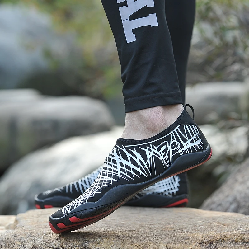 FRAUIT Calcetines de Rayas de Aqua para Hombre Zapatos de Playa Calcetines de Nataci/óN para Buceo Zapatos de Vadeo de R/íO A La deriva Zapatos de Hombre/ Zapatos de Yoga