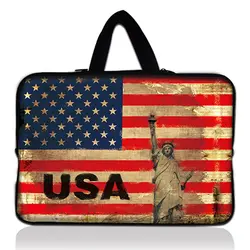 Флаг США 12 "Laptop Sleeve Нетбуки Carry сумка для 11.6" Apple MacBook Air