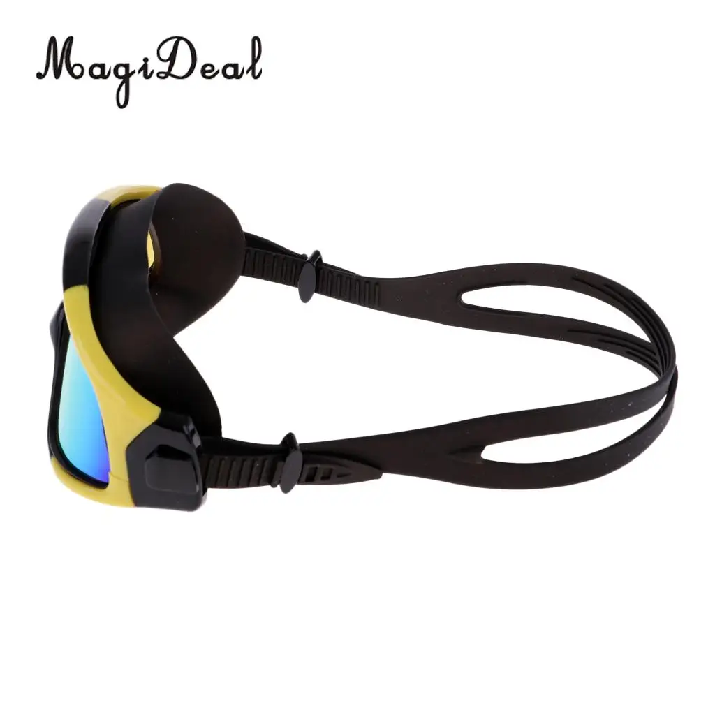 MagiDeal Unisex Anti-Fog Diving Mask Snorkeling Kayak Goggles w/ Ear Plug for Water Sports Freediving Swimming SCUBA Snorkeling