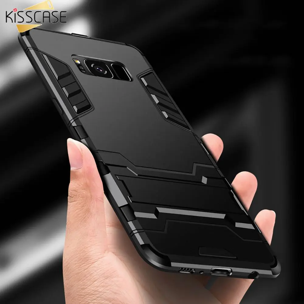 Kisscase укрепленный стенд держатель Футляр для Redmi 4x 5A 5 Plus Note полная Роскошный чехол