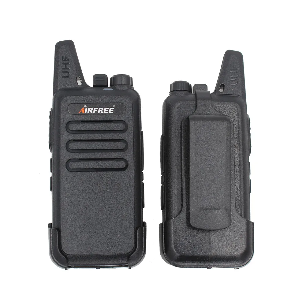 AIRFREE AP 100 мини рация UHF 400 470 МГц двухсторонний радиоприемник приемопередатчик с