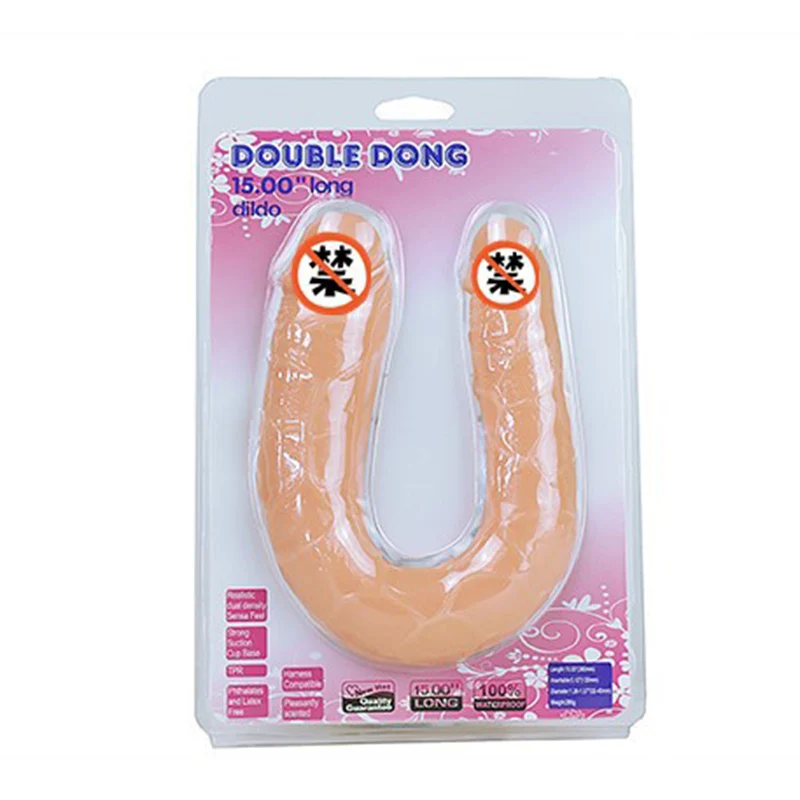 Female Double-head Simulation Penis Adult Products Masturbation Device Silicone Double-headed Snake GM-20 | Красота и здоровье