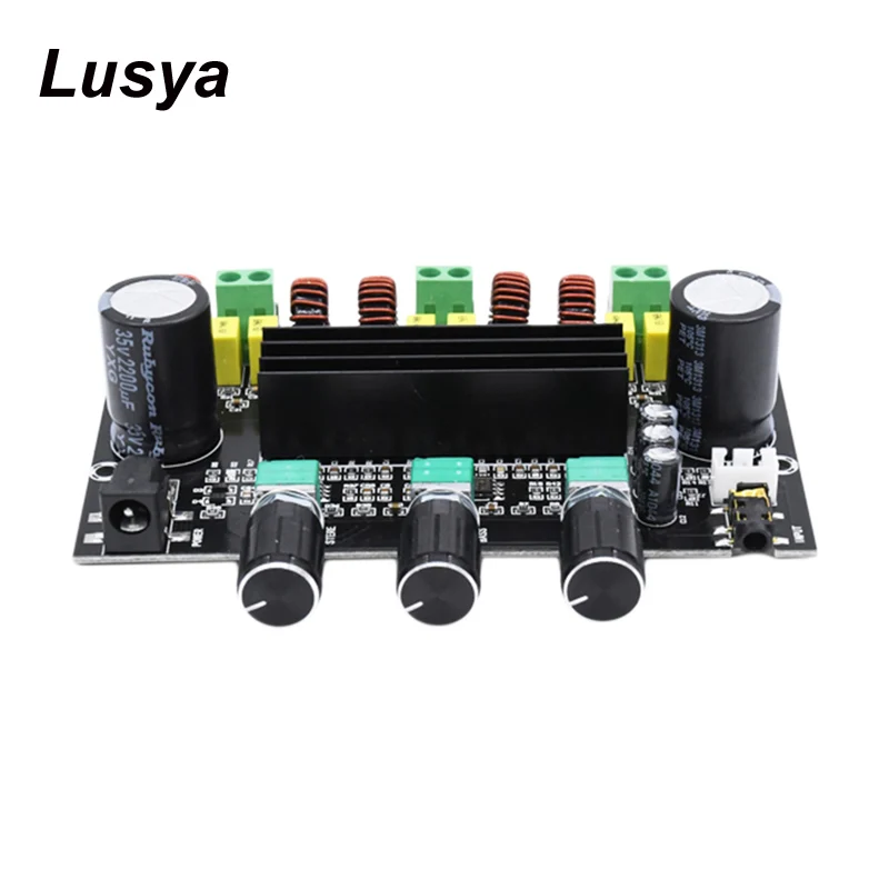 

TPA3116D2 Digital Amplifier Board 2.1 Channel 2*80W+100W High Power Audio Amplifier Board Bass Subwoofer Hifi Amplifiers B2-002