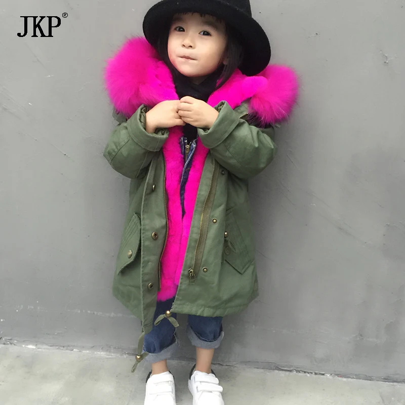 boys fur parka