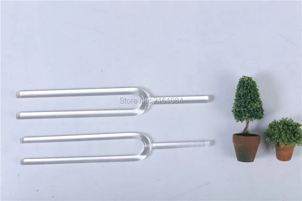 

Clear G Throat Chakra Quartz Crystal Tuning Fork - Diameter in 25MM